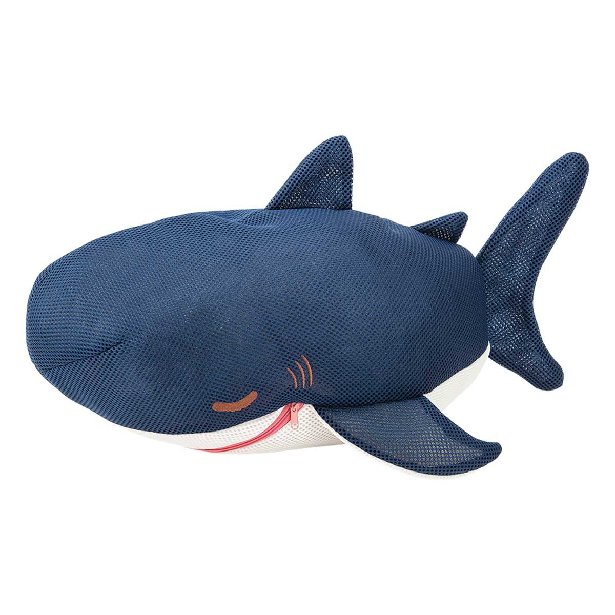 洗濯ネット Lサイズ サメ ザップ （ ランドリーバッグ ランドリーネット 洗濯物 衣類 ）