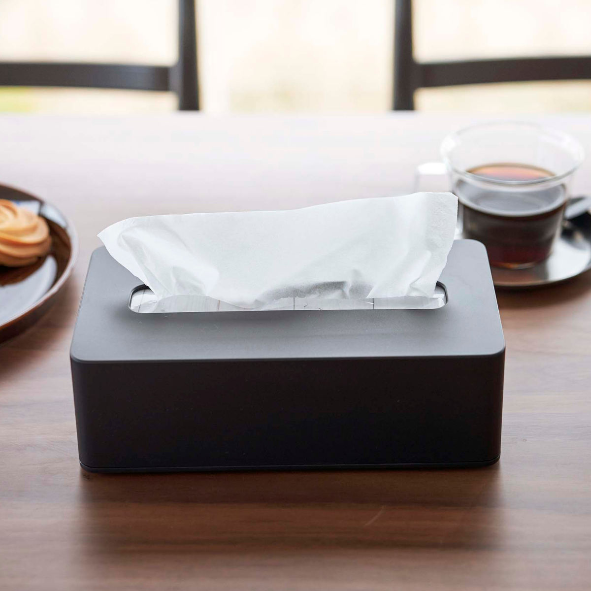 tower 山崎実業 コンパクトティッシュケース タワー ハイタイプ