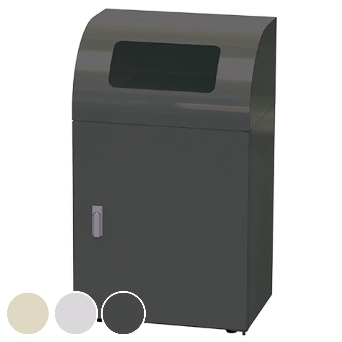 屋内用ゴミ箱 業務用ダストボックス 36L 幅50cm 一般ゴミ用タイプ リサイクルトラッシュ （ 法人限定 ゴミ箱 ダストボックス 屋内 36リットル ）