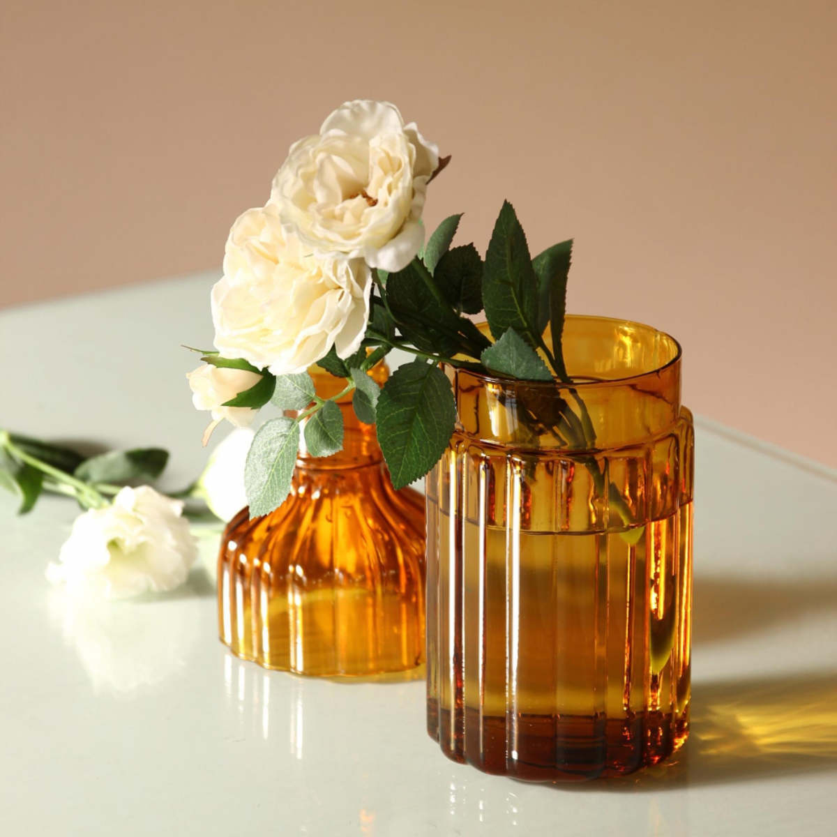 花瓶 ウェーブボトル フラワーベース 2WAY （ 花器 花びん 一輪挿し