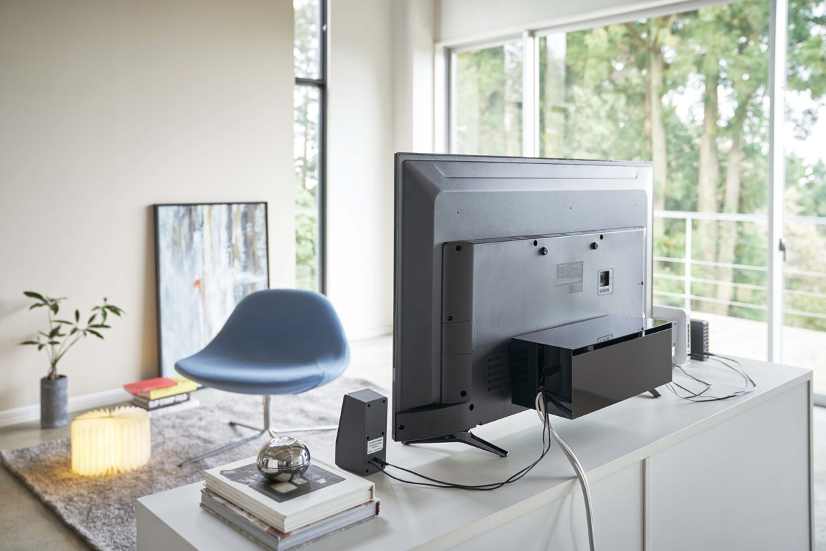 山崎実業 smart テレビ裏ケーブルボックス スマート （ 4903208049870