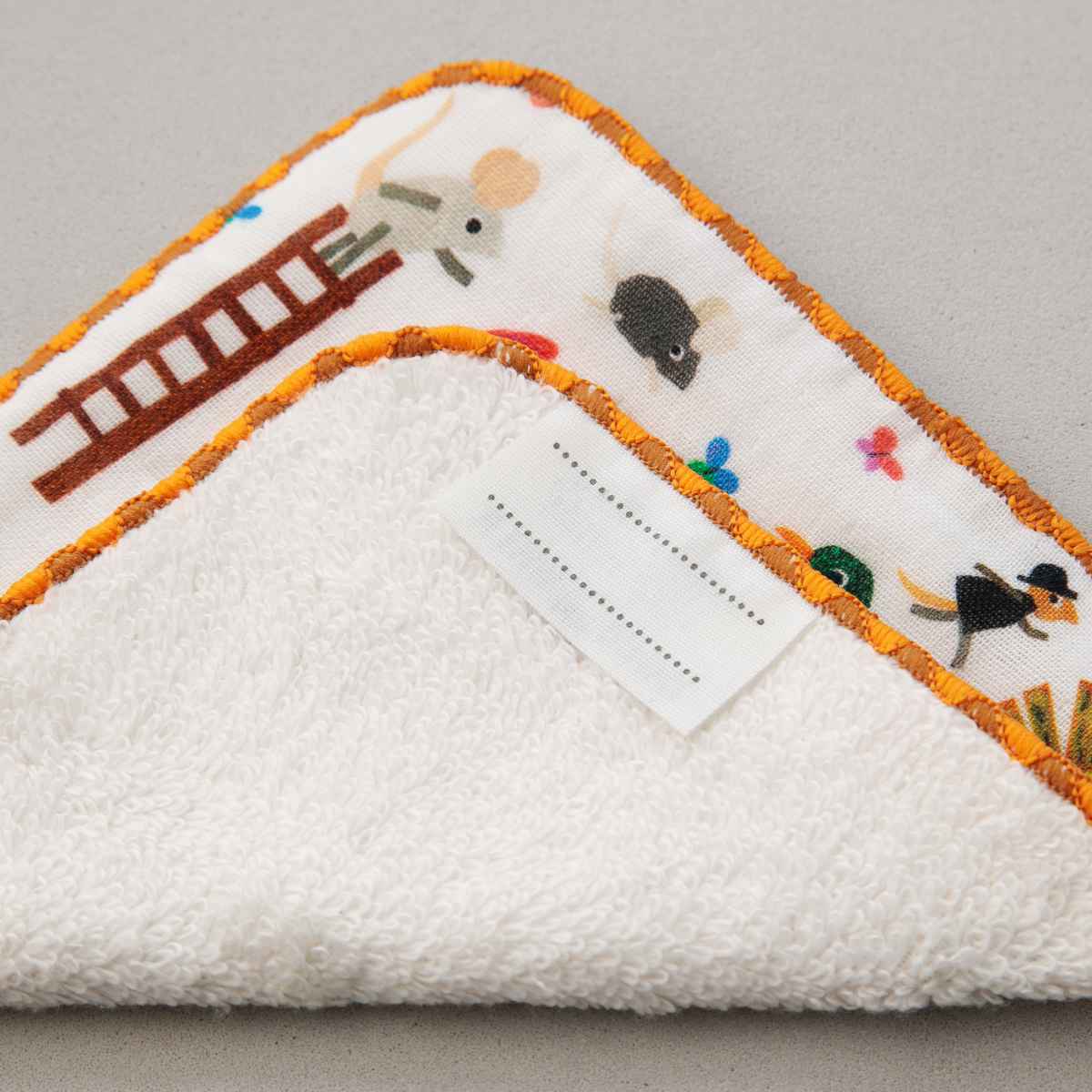 ミニタオル ガーゼハンカチ レオレオニ 15×15cm （ ハンドタオル