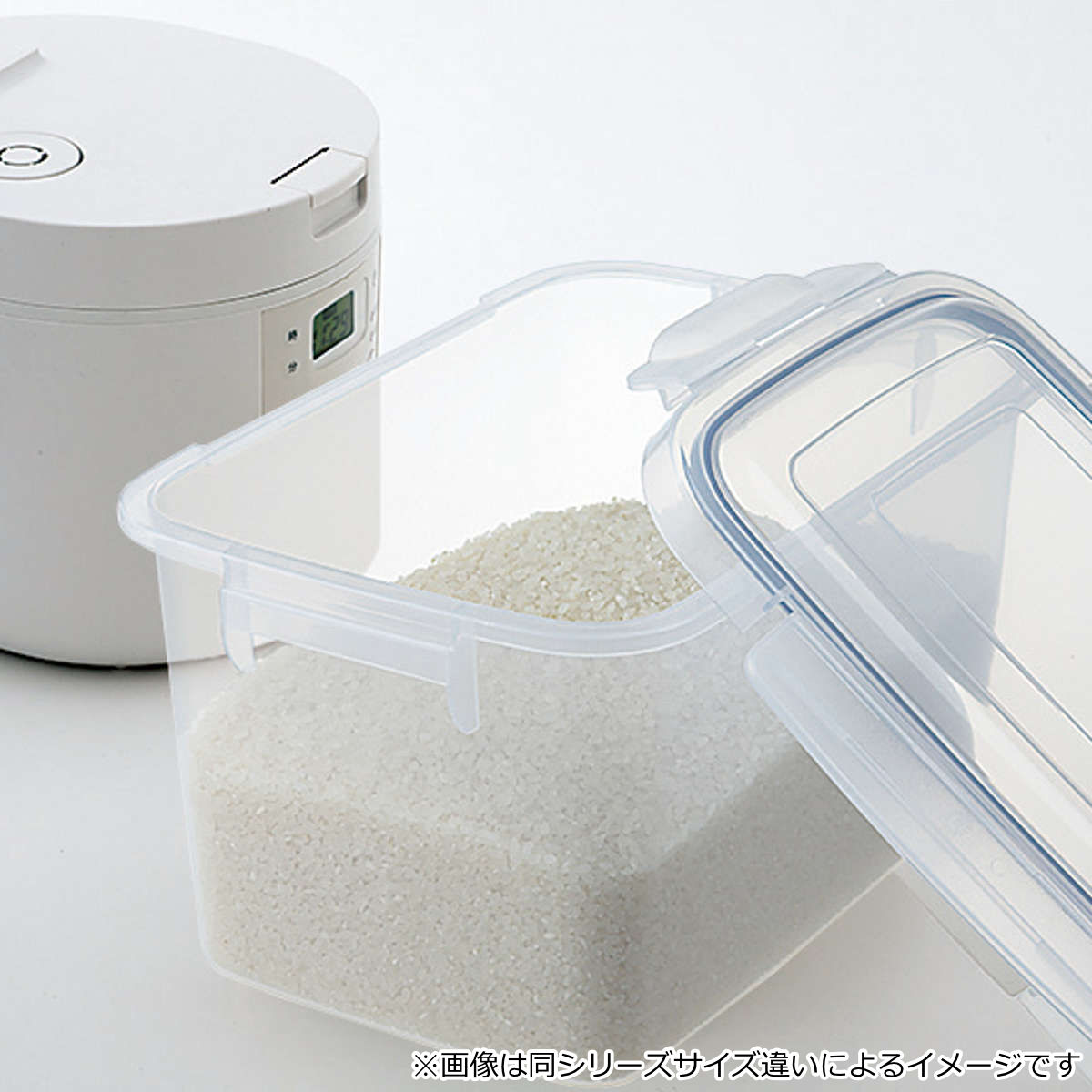 保存容器 6L SLジャンボケース 抗菌 （ 密閉 4面ロック プラスチック