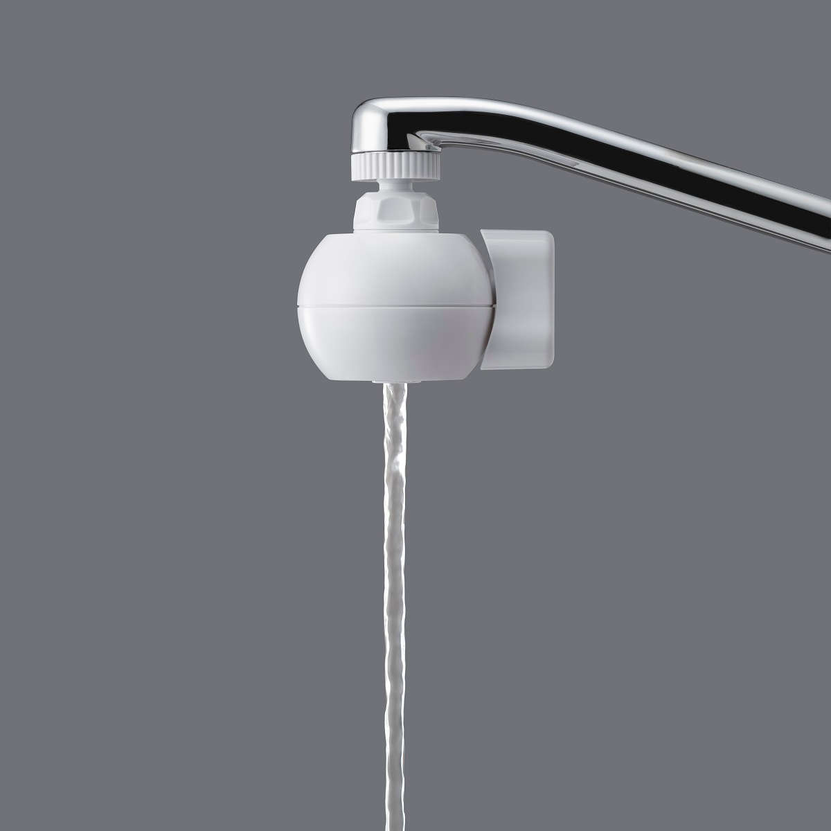 クリタック 浄水蛇口 アクアタップ BC スイング 首ふり機能付き