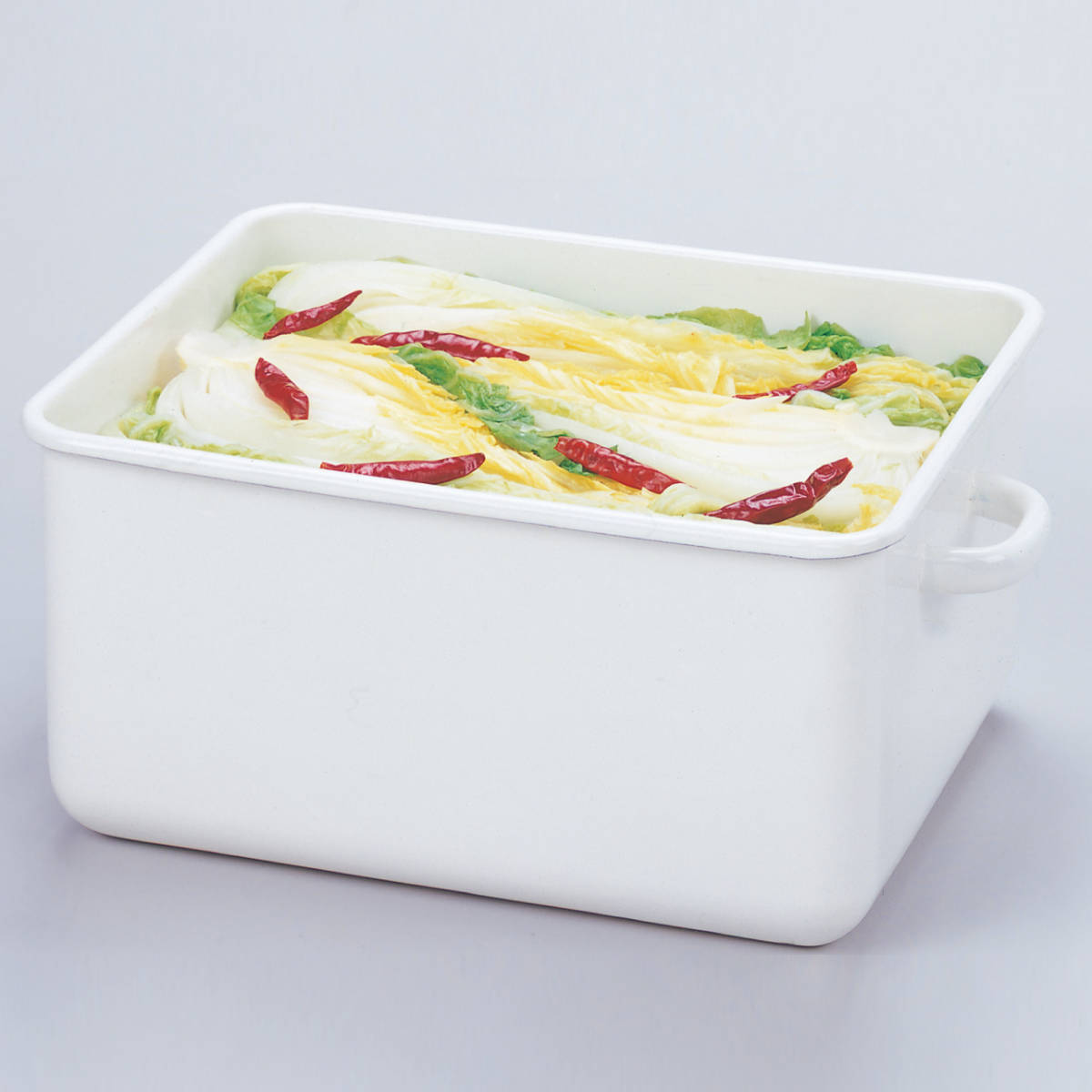 高木金属工業 保存容器 7L ホーローストックポット 角型 L （ ホーロー