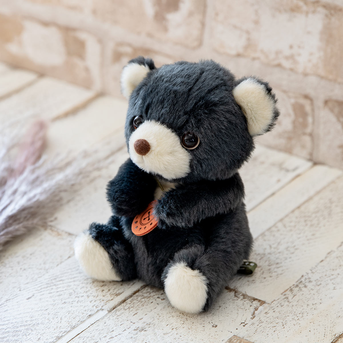 ぬいぐるみ potte ツキノワグマ （ ヌイグルミ 熊 くま 動物 雑貨 インテリア アニマル グッズ ベビー 赤ちゃん プレゼント ギフト かわいい ）