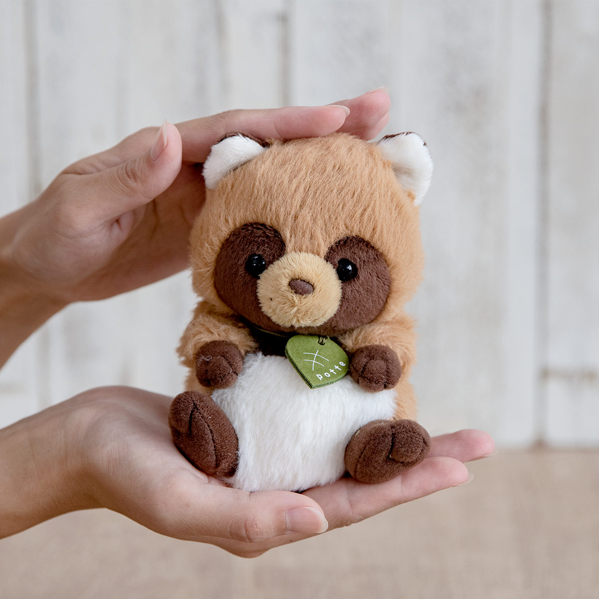 ぬいぐるみ potte タヌキ （ ヌイグルミ たぬき 動物 雑貨 インテリア