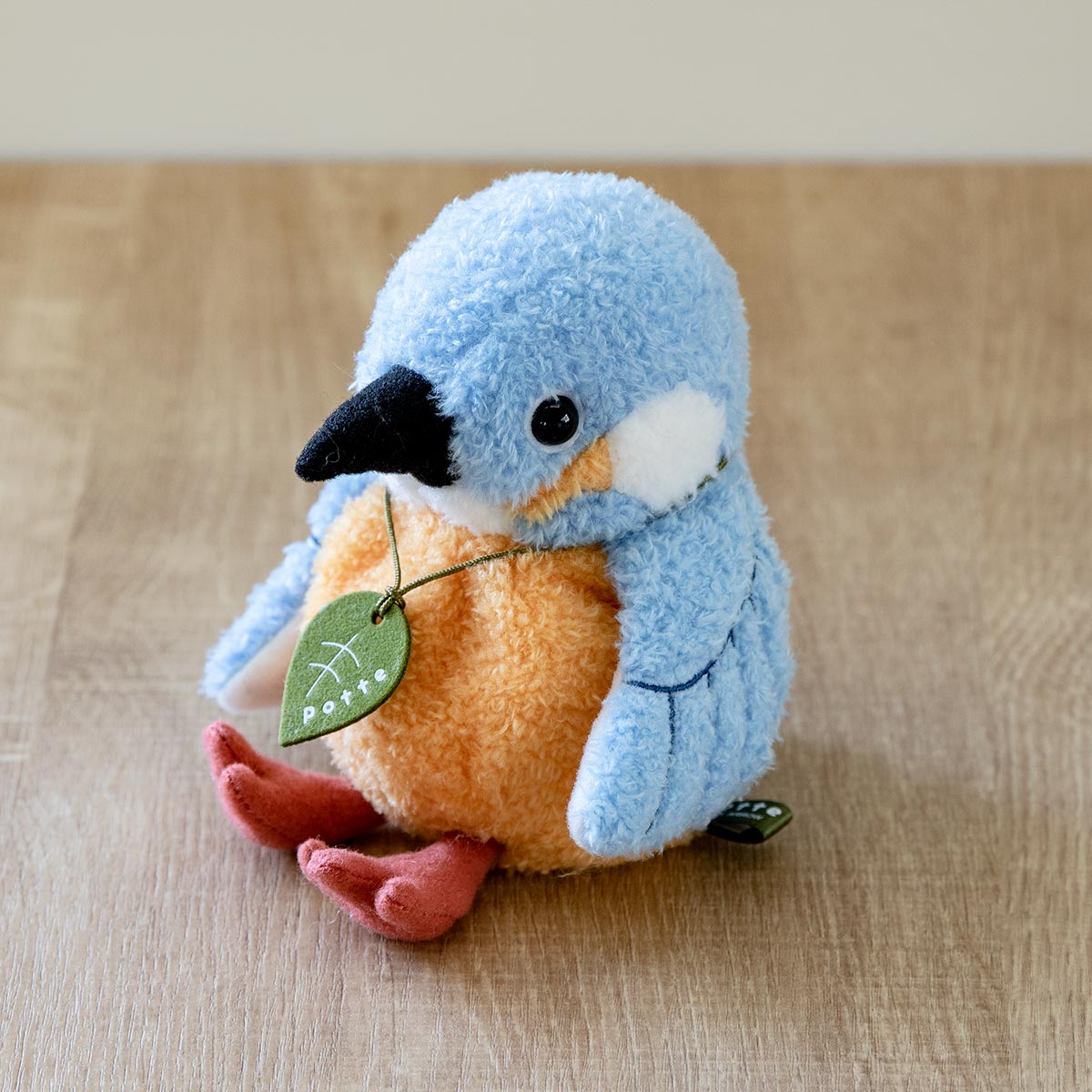 ぬいぐるみ potte カワセミ （ ヌイグルミ かわせみ 小鳥 動物 雑貨