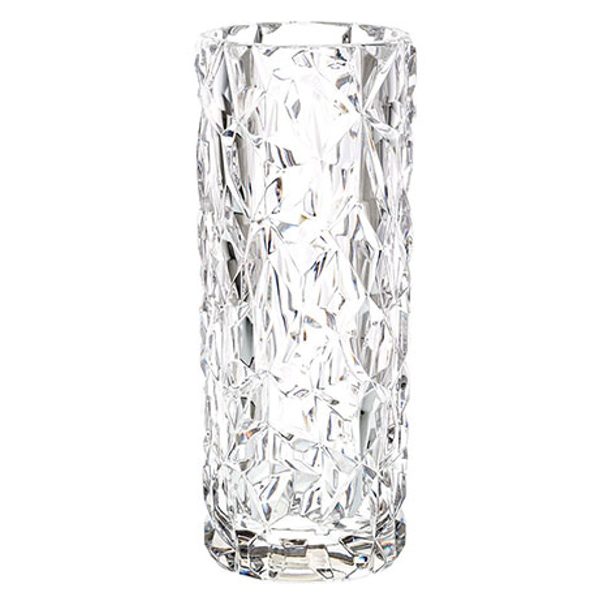 花瓶 割れないガラス PV円柱クリスタ 直径10×高さ24.5cm