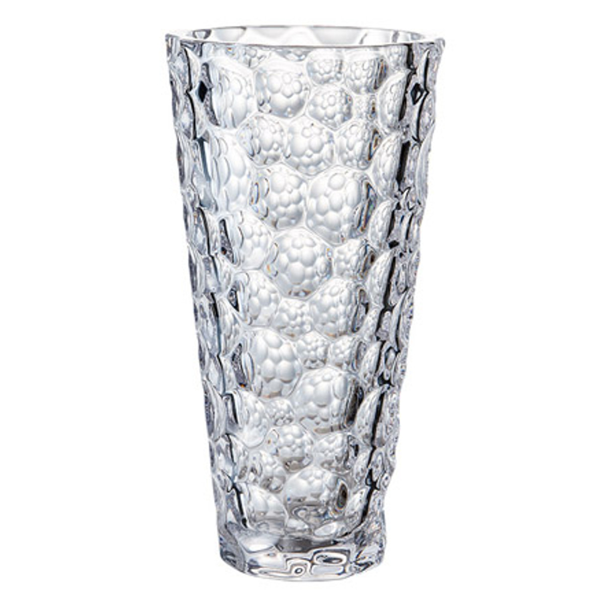 花瓶 割れないガラス PV円錐クリスタンインフィニティ 直径15.5×高さ30cm