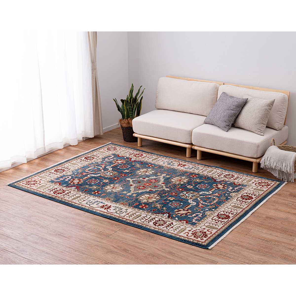 新品☆キリム柄ラグ ウィルトンラグ エスニックテイスト トルコ製 カーペット 新品キリム柄ラグ ウィルトンラグ エスニックテイスト トルコ製