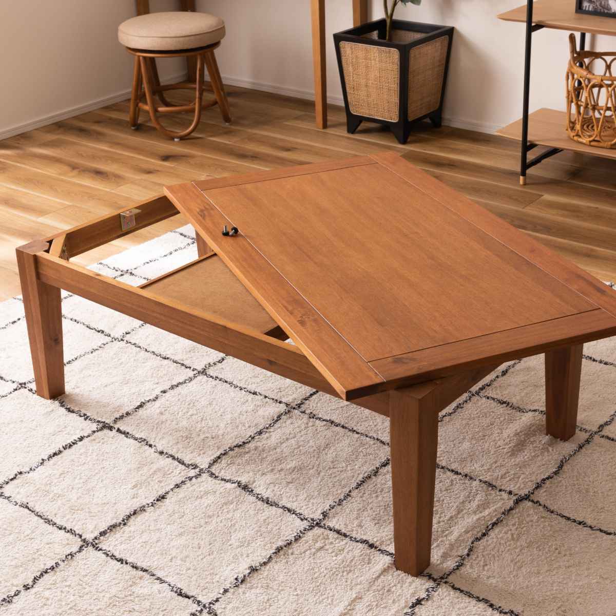 東谷 こたつ 幅105cm 長方形 木製 （ こたつテーブル センターテーブル