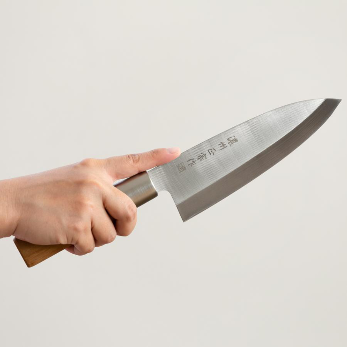 出刃包丁 15.5cm ステンレス和包丁 クロム 濃州正宗作 日本製 （ 包丁