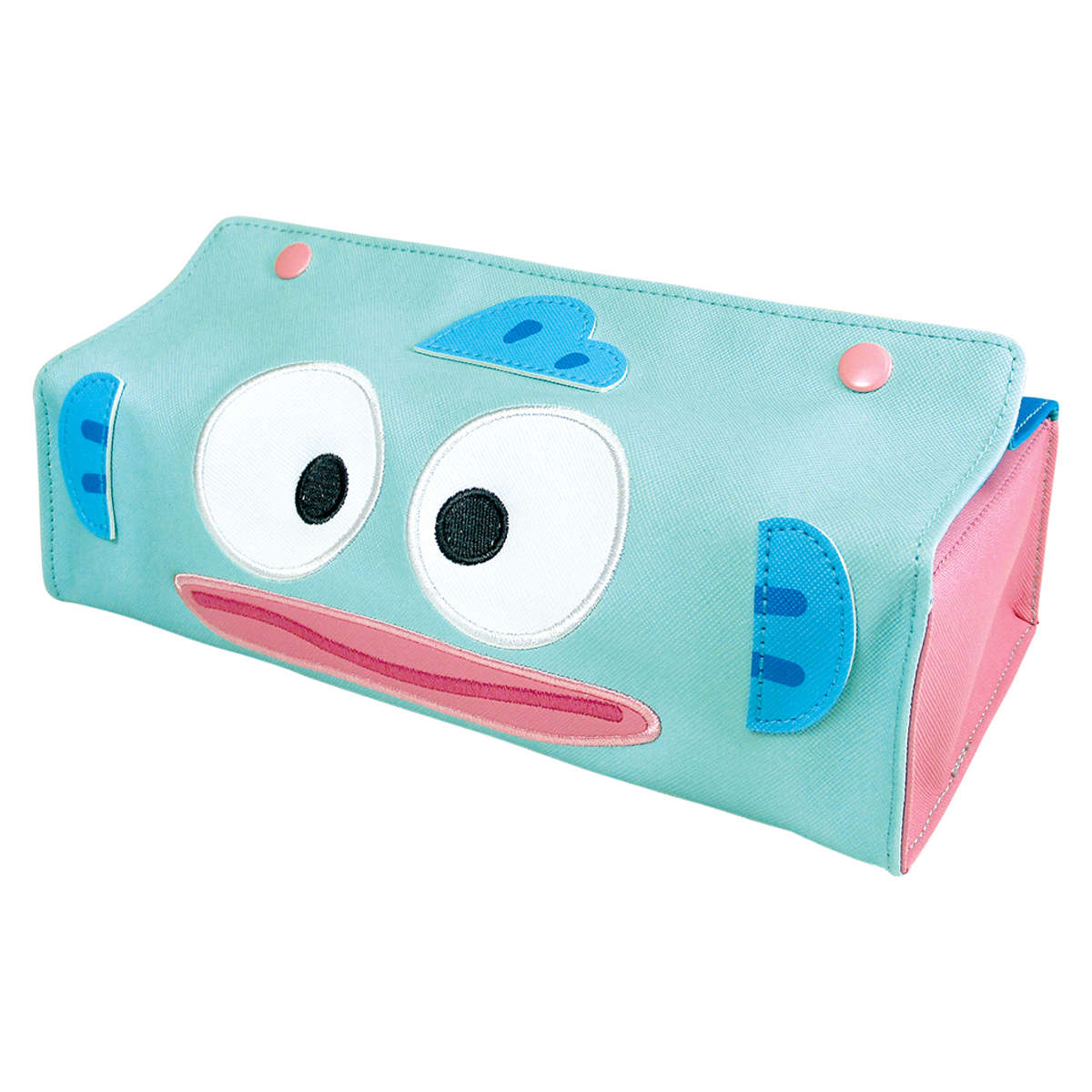 ティッシュケース サンリオドアップティッシュカバー ハンギョドン （ はんぎょどん ティッシュカバー グッズ 置き型 ティッシュ 収納 ケース サンリオ ）