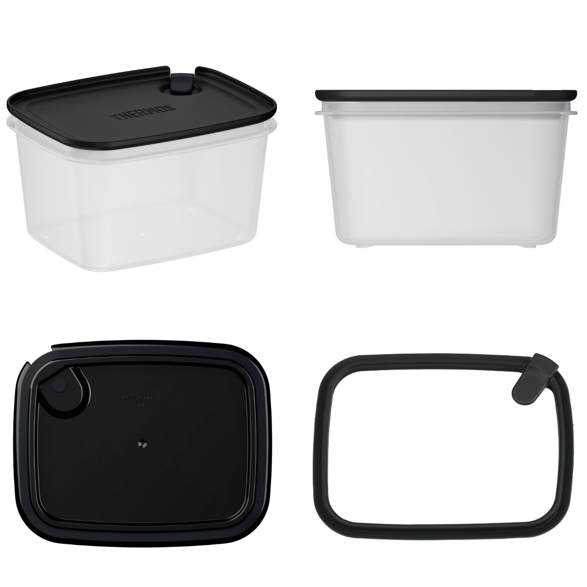 THERMOS（サーモス） 保存容器 800ml Myフードコンテナー 角型