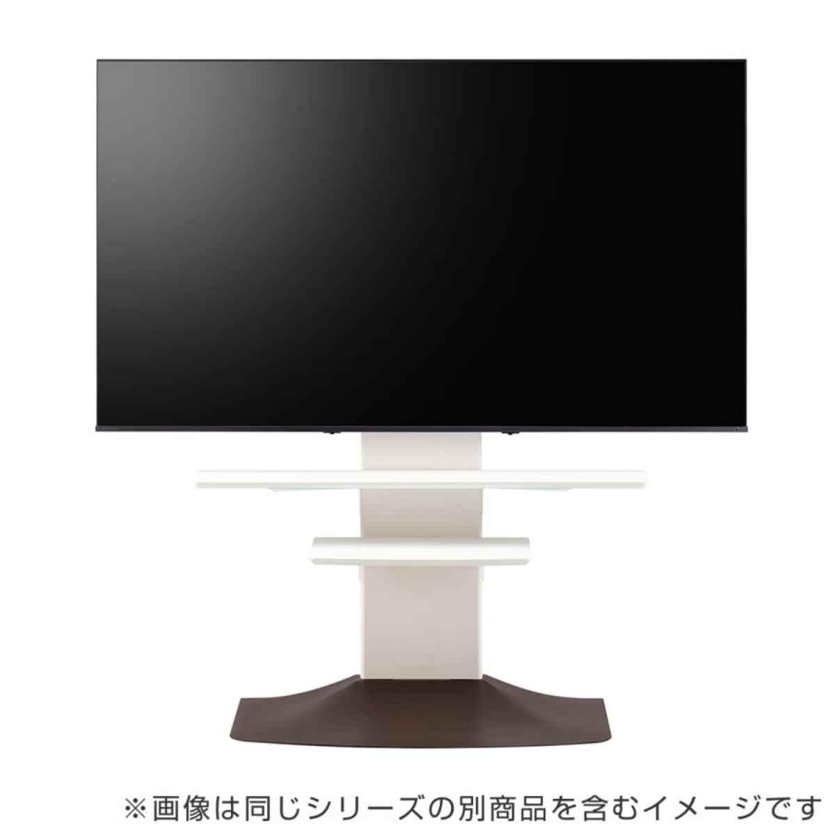 朝日木材加工 壁寄せ テレビ台 77V対応 WSF 約幅82cm （ TV台 テレビ