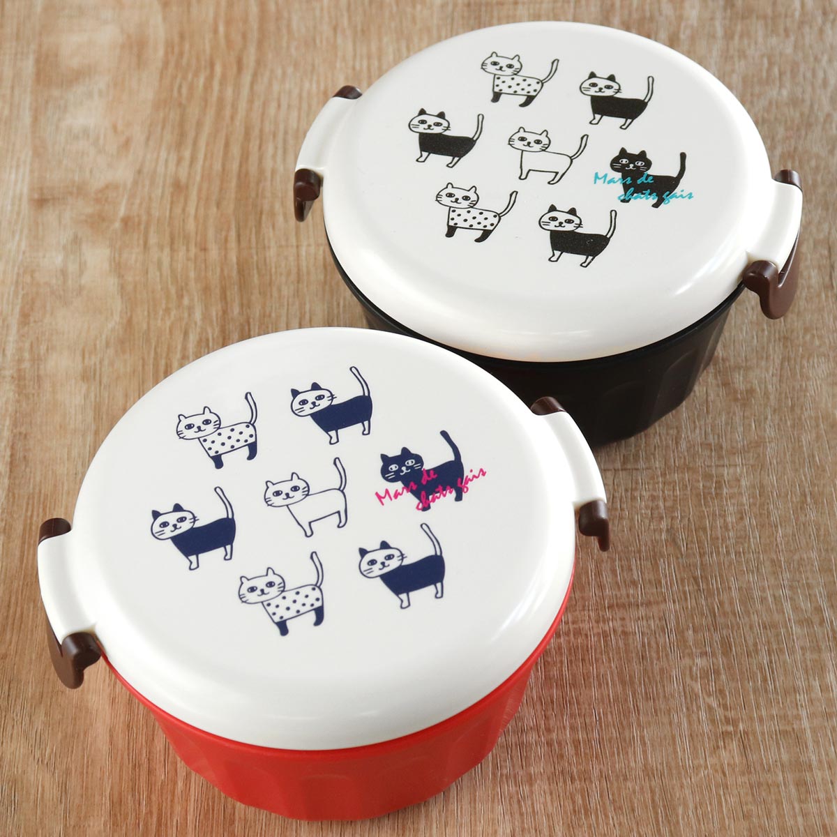 ナカノ デザートケース 300ml Potter フルーツボックス ネコ （ お弁当