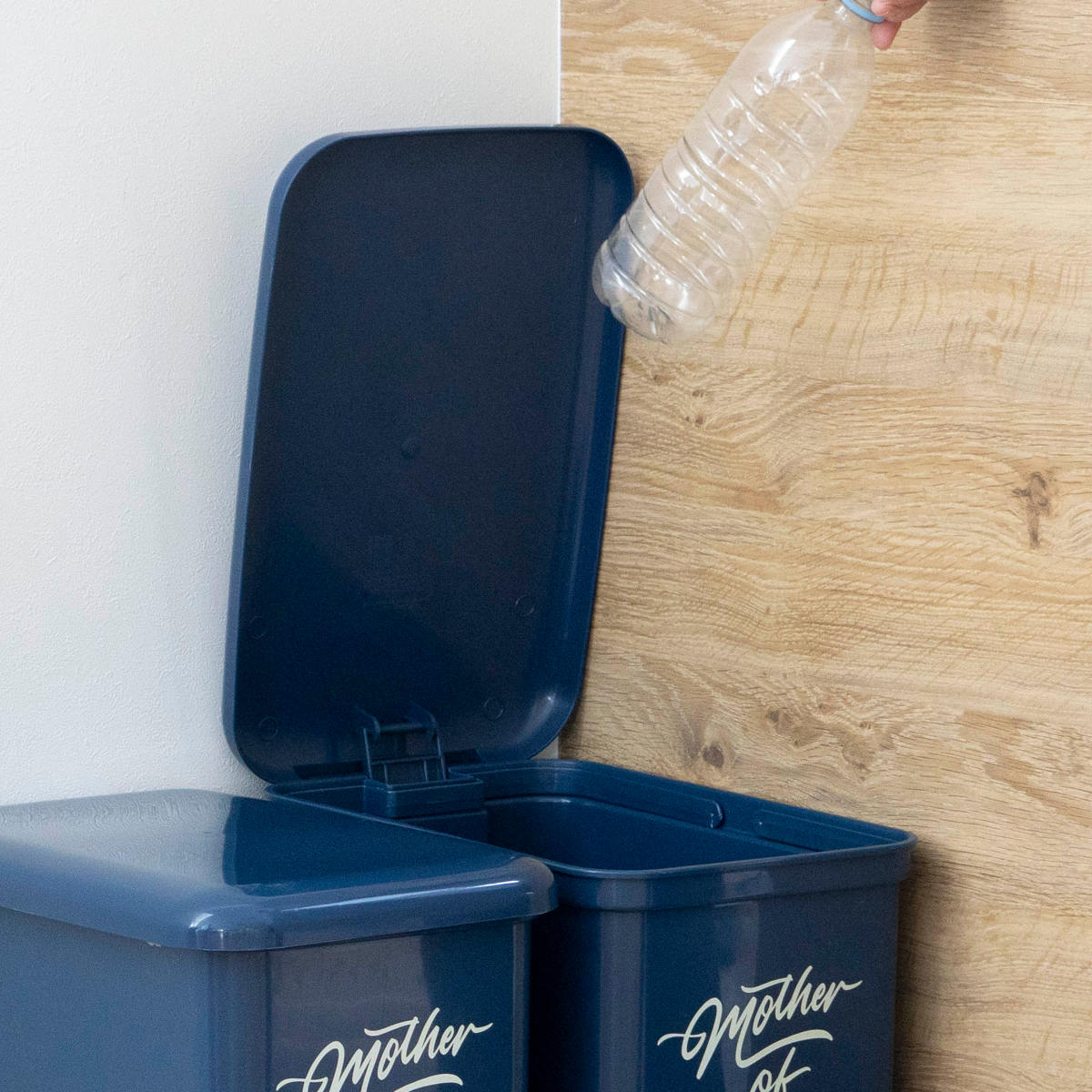 平和工業 ゴミ箱 26L ペダルペール アースカラー （ ごみ箱 26リットル