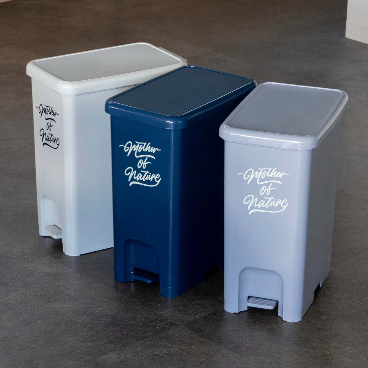 平和工業 ゴミ箱 26L ペダルペール アースカラー （ ごみ箱 26リットル