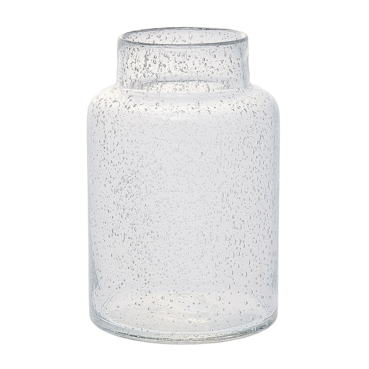 花瓶 DGボトルベース 直径15×高さ22cm クリアー ガラス