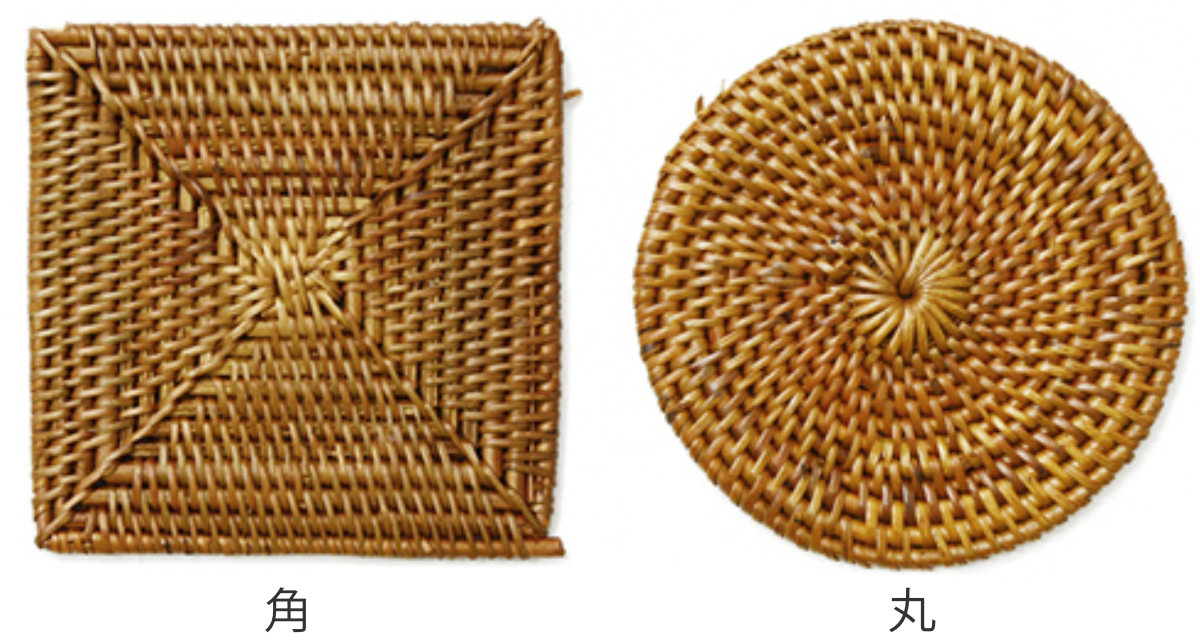 コースター 角 丸 ケタ （ お茶用品 茶托 茶たく ） : インテリア