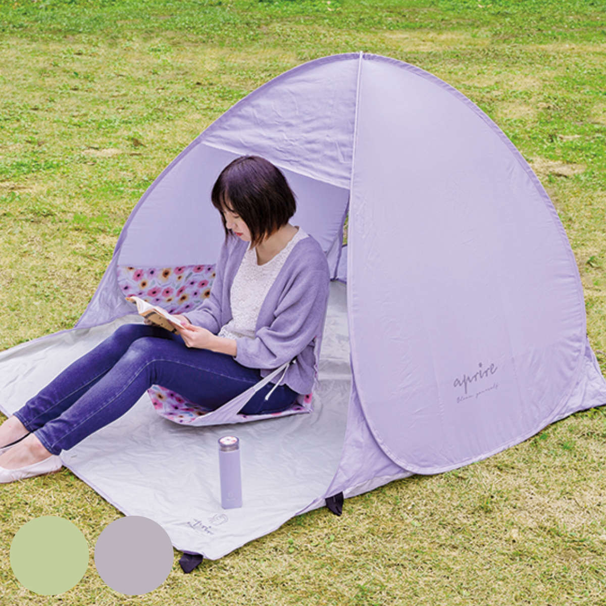 �|�b�v�A�b�v�e���gDUO 2�l�p �A�v���[�� �L���v�e���X�^�b�O �i CAPTAIN STAG �e���g �ԕ� �o�b�O�t�� �A�E�g�h�A �|�b�v�A�b�v �j