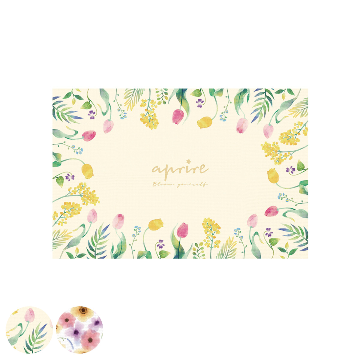 レジャーシート 1人用 60×90cm アプリール ソフトクッション （ CAPTAIN STAG シート ピクニックシート マット レジャーマット 花柄 ）