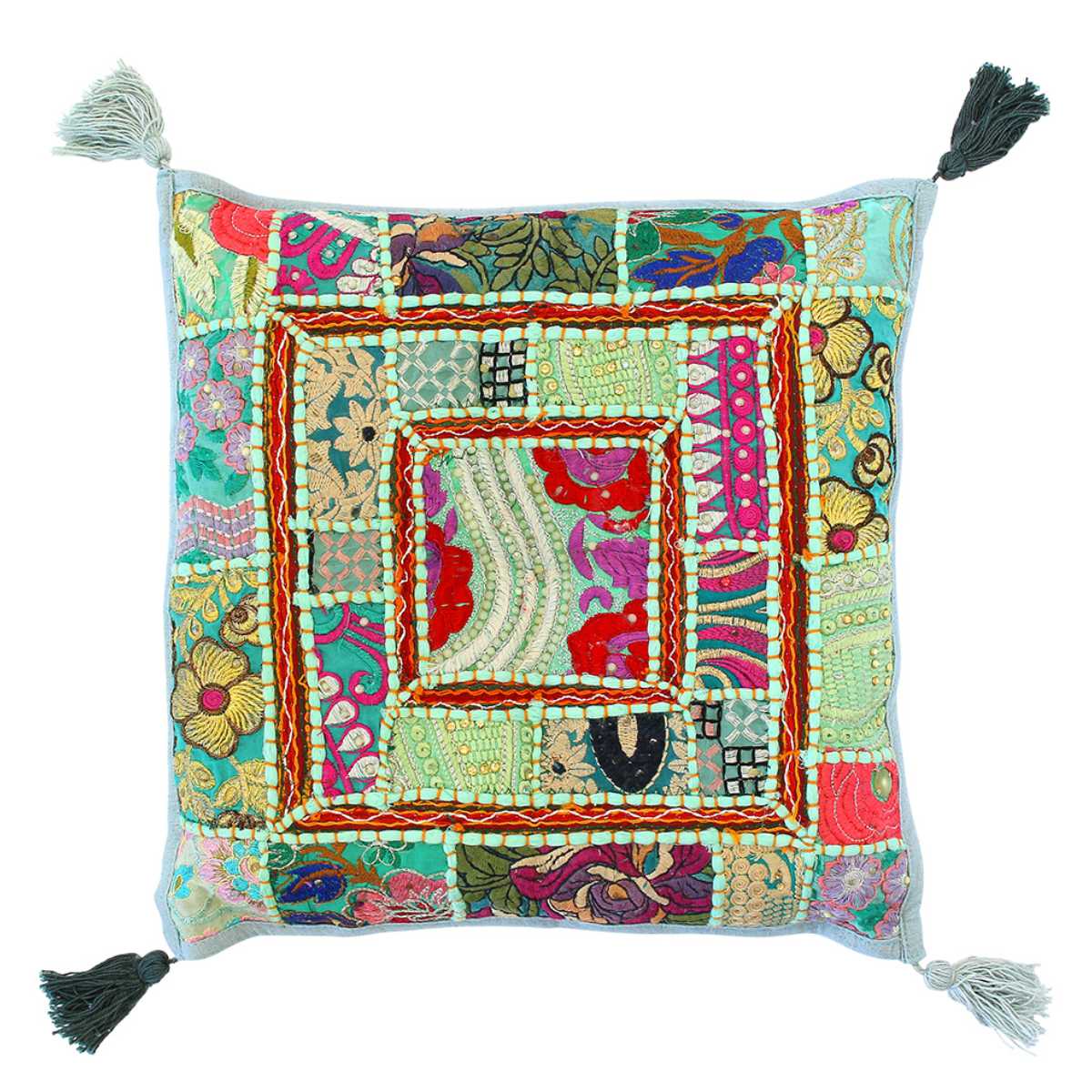 チェアパッド カンバディアパッチ SQチェアパッド 33×33cm 四角