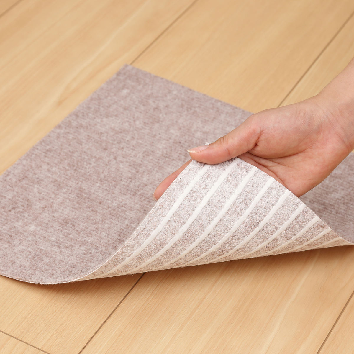ワタナベ工業 タイルカーペット 吸着ぴたマット ループ 9枚組 30×30cm