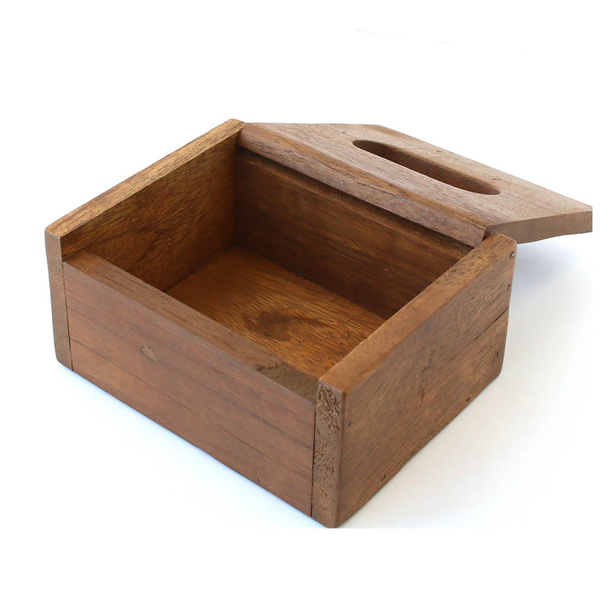 ティッシュケース 廃材ミニティッシュボックス 木製 （ ティッシュ