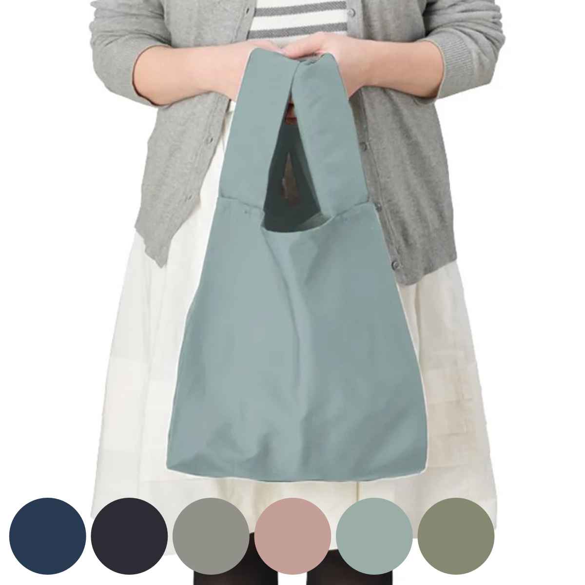 エコバッグ クルリト デイリーバッグ MOTTERU （ モッテル 折りたたみ マチ広 トート 洗える マイバッグ ショッピングバッグ ）