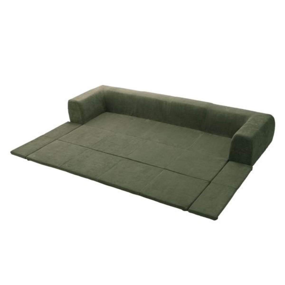 セルタン ローソファ 洗えるラグ付き 幅250cm コーデュロイ （ 2WAY