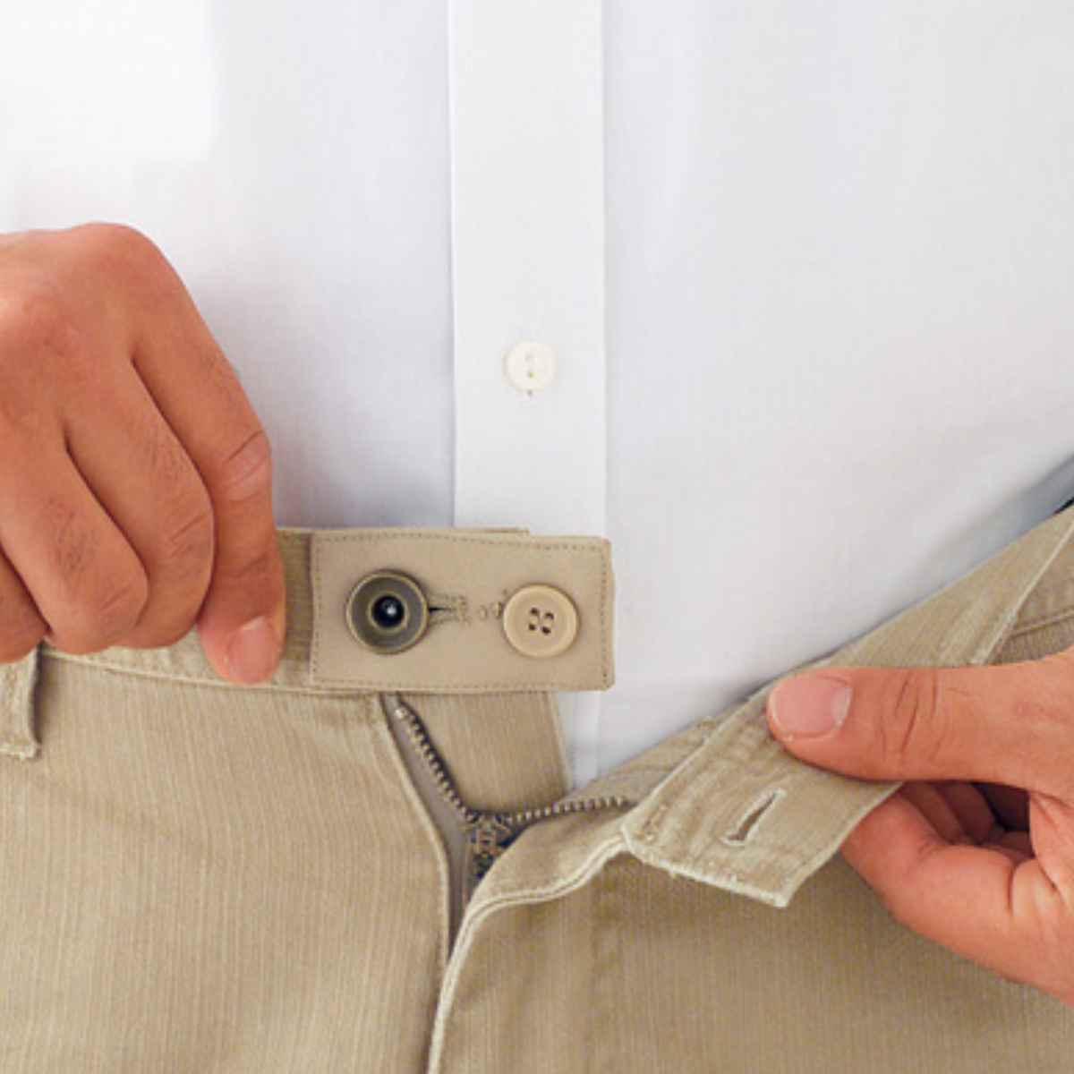 ウエスト調整 ボタン お直し不要 （ ウェスト調整 ウエストちょうせい おなおしふよう 5色セット ズボン直し ウエストアジャスター ウエスト調節 ）