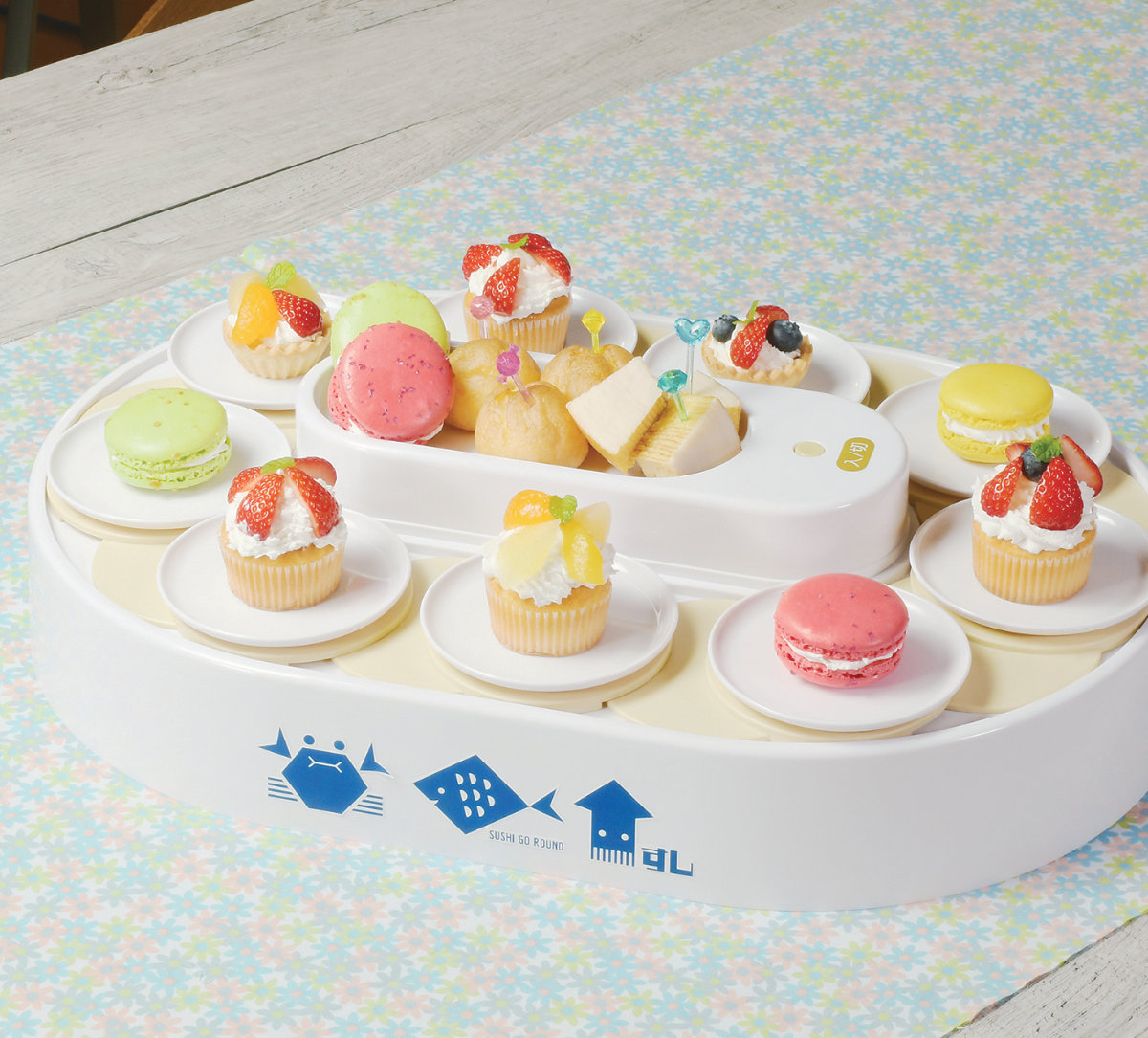 回転寿司 ホワイト おウチで楽しい回転寿司 （ パーティーグッズ クッキングトイ ） | パール金属 | 14