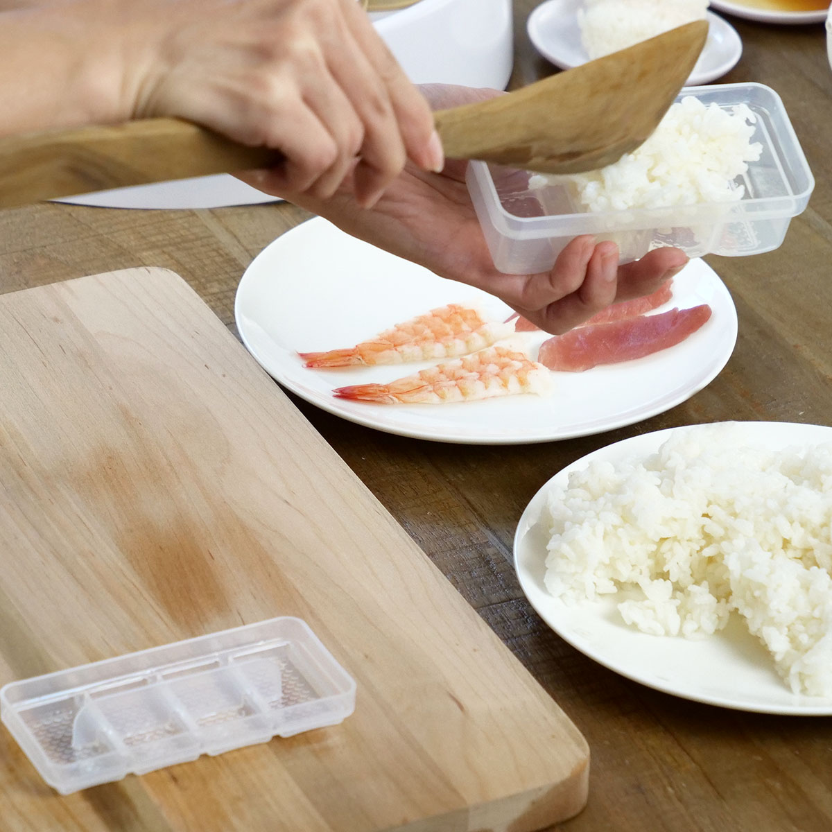 回転寿司 ホワイト おウチで楽しい回転寿司 （ パーティーグッズ クッキングトイ ） | パール金属 | 02