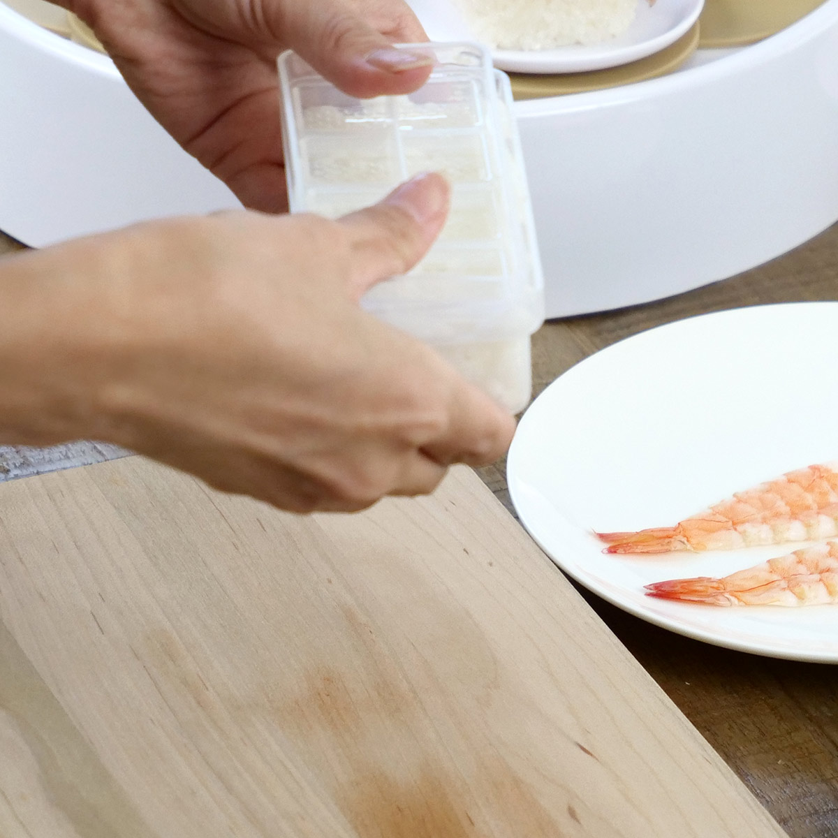 回転寿司 ホワイト おウチで楽しい回転寿司 （ パーティーグッズ クッキングトイ ） | パール金属 | 03