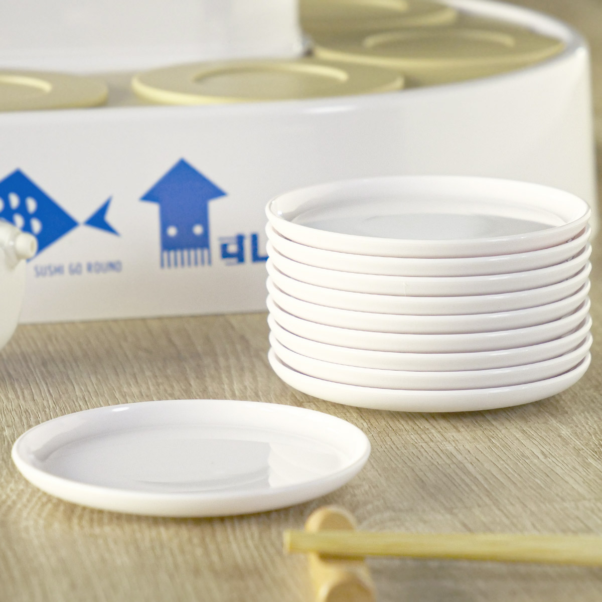 回転寿司 ホワイト おウチで楽しい回転寿司 （ パーティーグッズ クッキングトイ ） | パール金属 | 07