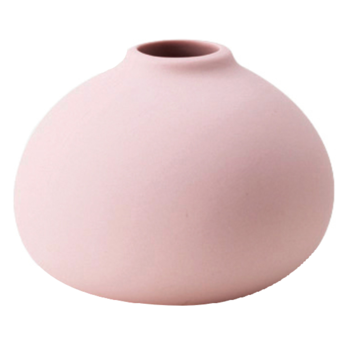 花瓶 AYAフラワーベース ラウンド 陶器 （ 花びん 花器 ベース 無地