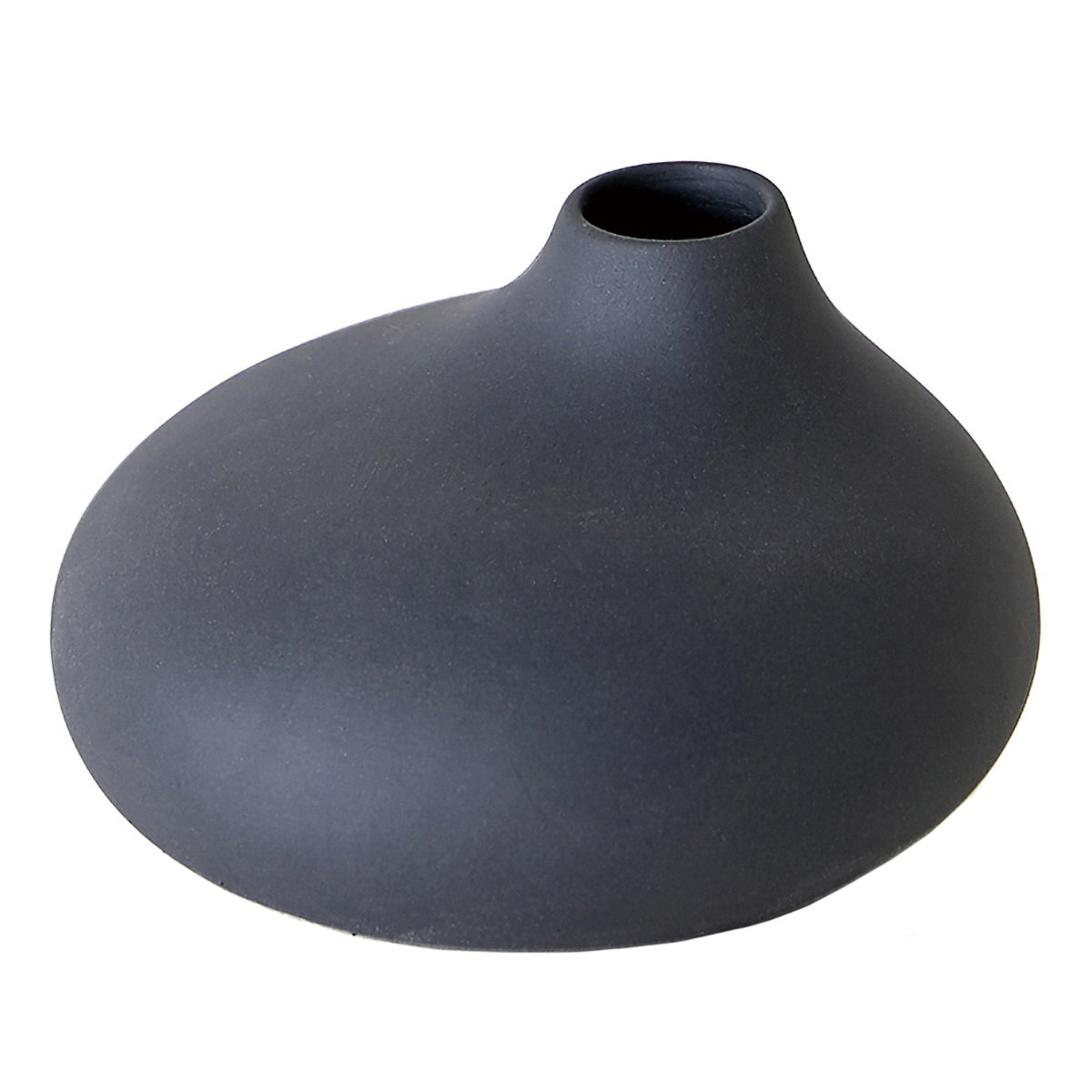 花瓶 AYAフラワーベース フラット 陶器 （ 花びん 花器 ベース 無地 一輪挿し 丸型 ）｜interior-palette｜02