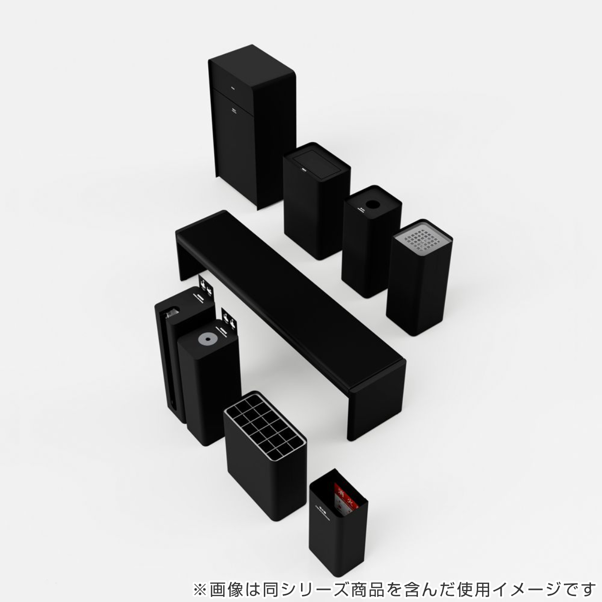 ミヅシマ工業 業務用傘立て 18本立 Mseries （ 法人限定 傘立て かさた