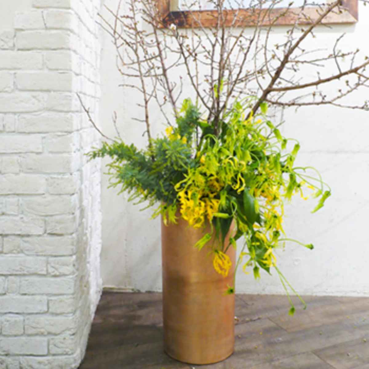 植木鉢 AMシリンダーロング 直径29×高さ60cm （ プランター プラントポット 植物用ポット 花器 鉢カバー ポット 花瓶 花びん ）_6