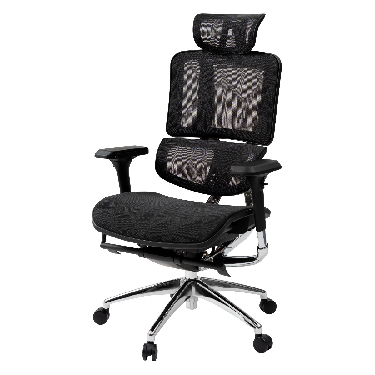 オフィスチェア 座面高50〜59cm アームレスト ヘッドレスト ロッキング （ ハイバック チェア デスクチェア ゲーミングチェア 椅子 パソコンチェア ）｜interior-palette｜02