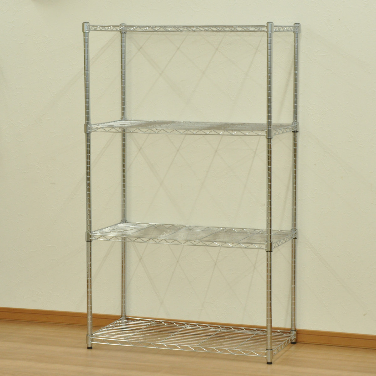 スチールラック90cm2台 抗菌 ABラック 6段タイプ 幅181.2cm 高さ210cm 奥行46.2cm (スチール