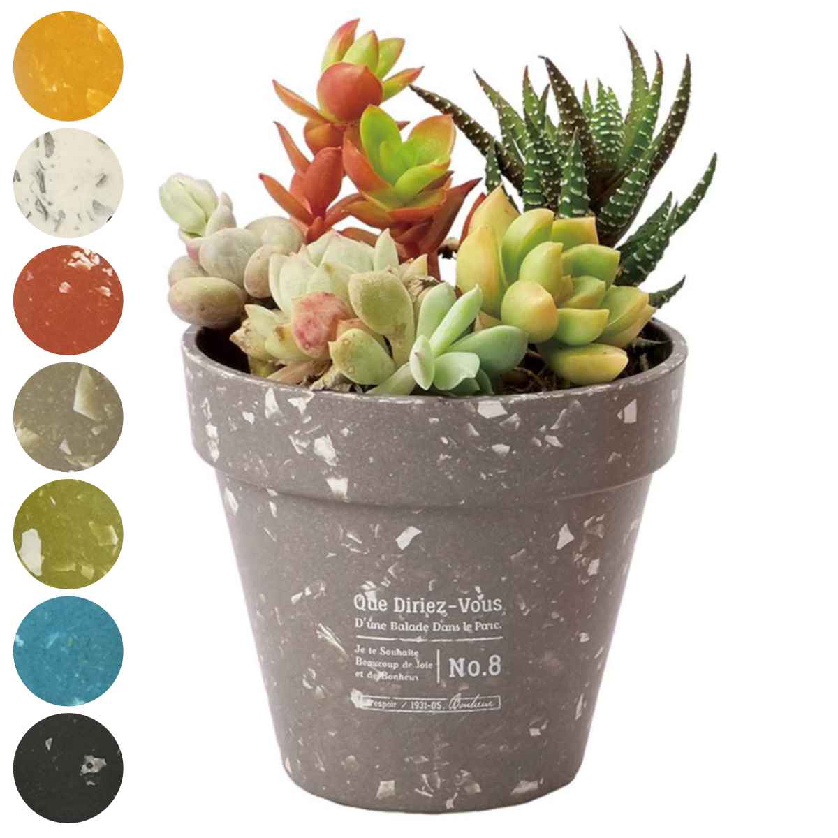 植木鉢 バンブーエコポット 3号 （ プラントポット 植物用ポット 花器 鉢カバー ポット エコ 竹 ）