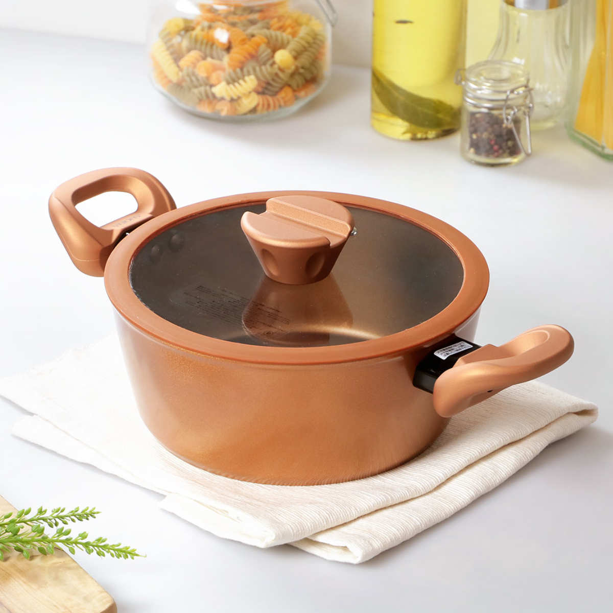 ����� 20cm IH�Ή� VISIONS GOLD Coating �V�`���[�|�b�g �i �Ȃ� ���� �K�X�ΑΉ� �I�[���M���Ή� �K���X�W�t�� �A���~�� �j