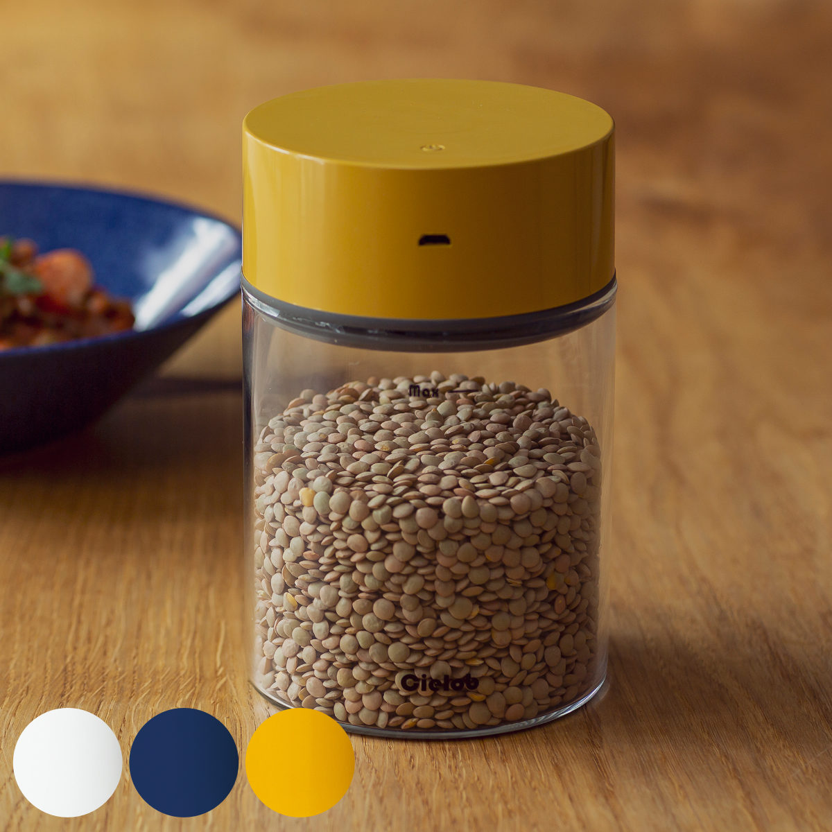 �ۑ��e�� 700ml Cielob �����^��L���j�X�^�[ ���E���h �i �Z�[���u �L���j�X�^�[ �^��ۑ��e�� ���e�� �^�� �ۑ� �����^�� ���� �K���X 0.7L �j