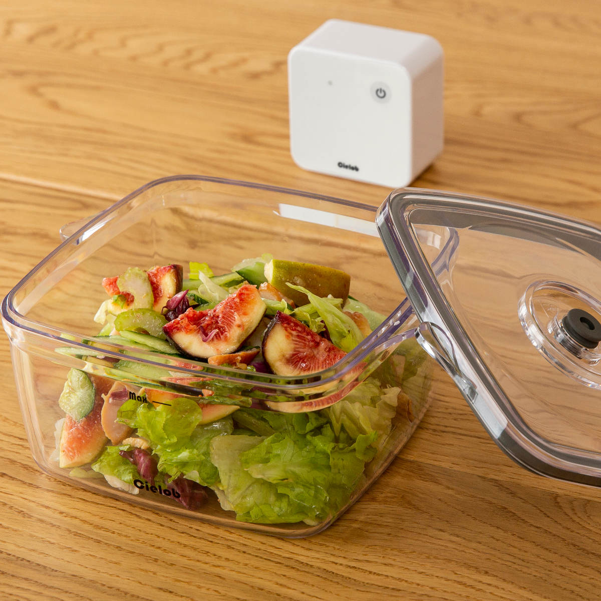 �ۑ��e�� 1L Cielob �^��L���j�X�^�[ �X�N�G�A 2�� �i �Z�[���u �L���j�X�^�[ �d�� �^�� ���e�� �ۑ� �e�� ���� 1000ml �j