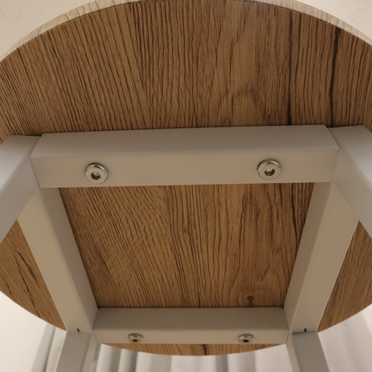 エイ・アイ・エス カウンタースツール 2脚セット 高さ60cm 木目調 （ 2