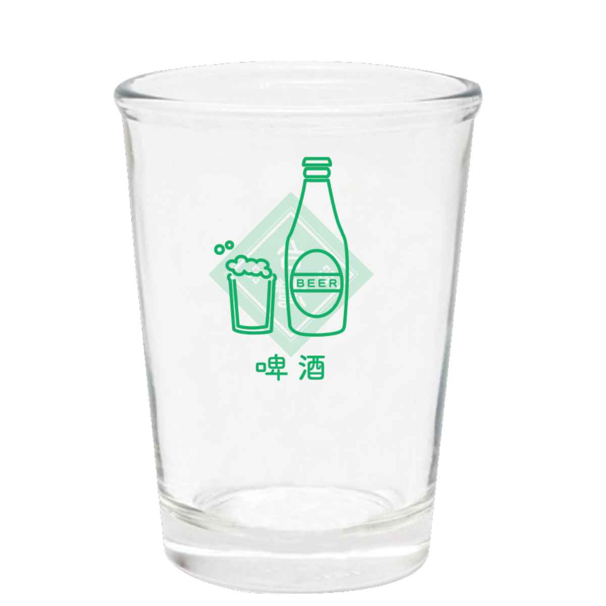 ビールグラス 140ml 台灣ネオン ガラス （ ビアグラス ガラスコップ ガラスタンブラー カップ コップ タンブラー ）｜interior-palette｜03