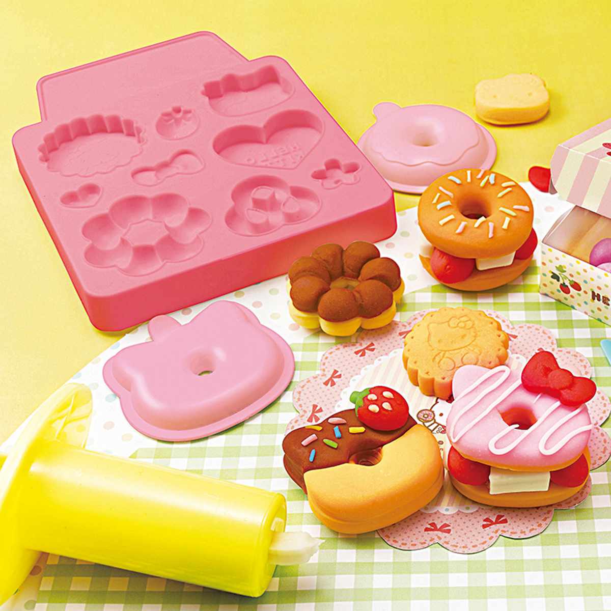 ねんど 型 ドーナツ屋さんセット ハローキティ （ 知育玩具 玩具